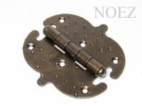 Петля накладная фигурн. НОЭЗ ПН 5-110-SL бр.металлик (20)