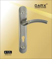 DAMX Ручка на планке 412 L AB (бронза)  м/о 85 мм