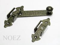 Щеколда малая НОЭЗ ЩМ-120-S ст.бронза (30)