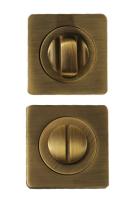 Завертка сантехническая Квадрат BK 02 M-2 (матовая бронза)