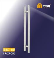 MSM Ручка скоба BS7-80 CP - (Хром)