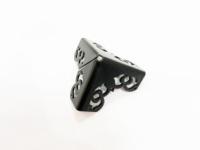 Накладка мебельная НОЭЗ У3П03-30-L черный матовый (60)