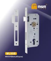 MSM Замок врезной ML 85 B WH/CP