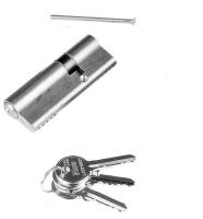 Цилиндр Alumil (ISEO) 30*50 ключ/ключ, никель , англ., 3 ключа