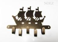 Ключница "Парусник"-S НОЭЗ бр.металлик (20)