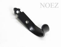 Крючок одинарный НОЭЗ-Кр-55-SL черный матовый (100)