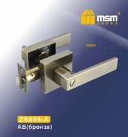 MSM Ручкa защелкa ZS-605-A AB (Бронза)