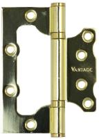 Петля Vintage накладная 100*75*2,5-2BB-G (золото)