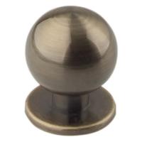 Ручка-кнопка мебельная Trodos "ZY-108" сплав ЦАМ, бронза,