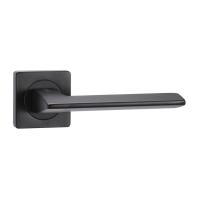 Ручки дверные алюминиевые V 54 BLACK AL (ЧЁРНЫЙ)