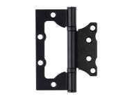 Петля "БАБОЧКА" S-Locked 100*75*2,5 -BL черный матовый Profi 2подшипника