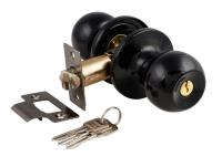 Защелка дверная S-Locked 6072 - 01-ЕТ BL  черный (30)