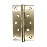 Петля накладная Trodos 125х75х2,5 SB золото матовый