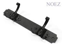 Вешалка настенная 2В-S НОЭЗ черный матовый (6)