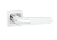 Дверные ручки S-Locked A-117-р White/CP (20)