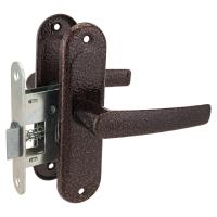 Защелка с ручками ПТИМАШ б/ф ЗЩ-1.45 (медь) (20)