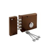 Замок накладной Зенит-ЗН-4-2 (медь)