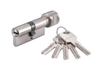 Евроцилиндр dk tech  с вертушкой 80 (40*40) Ni