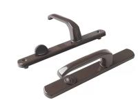 Нажимной гарнитур санузловой для ПВХ Коричневый