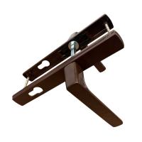 Vantage Ручки дверные на планке (коричневый RAL 8017) V2-85BR