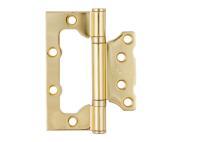 Петля неврезная S-Locked  B-100*75*2,5 -GNL золото матовое (20/100)