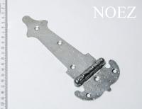 Петля-стрела  фигурн. НОЭЗ ПС-150-S цинк(40)