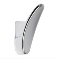 Крючок мебельный Trodos "1640" 1-рожковый, сплав ЦАМ, хром