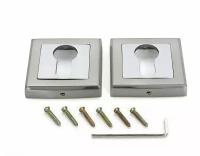 Loid Накладка на ЦИЛИНДР квадратная SN/СР