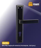 MSM Ручка 645L  BK/PB MSM Ручка 645L  BK/PB
