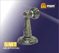 Упор дверной магнитный SM7 AB (Бронза)