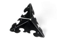 Накладка мебельная НОЭЗ У3П01-50-L черный матовый (60)