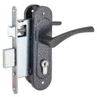 Замок врезной ПТИМАШ ЗВ4-3.07 (серебро)  (10)