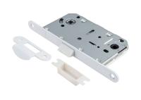 Защелка с фиксацией S-Locked 196P-WC- WHM белая матовая бесшумная (50)