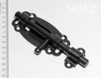 Задвижка дверная НОЭЗ ЗД-100-Кр-оксид (25)