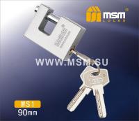 MSM Навесной замок WS1-90