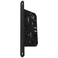 Защелка сантехническая "AGB" WC  с ответ. планкой MEDIANA ( черн) B06102.50.93.567