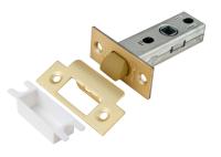 Защелка S-Locked 100-P- GNL  матовая латунь бесшумная (100)