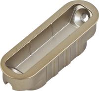 Планка ответная"AGB" POLARIS пластиковая Minimal B02402.05.12 ( античная бронза )