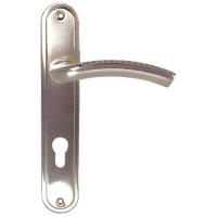 Ручка на планке Trodos "AL106/85-M" алюминий, никель