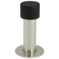Упор дверной DS12 INOX  h-87 мм