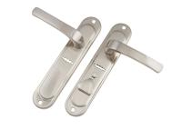 Ручки на планке S-Locked 142-232-L левая SN сатин  (20) к Эльбор, Бордер