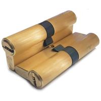 Цилиндровый механизм "Vantage" P80 (35х45) SB 5 ключей (мат. золото)