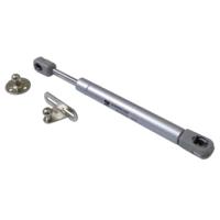 Газовый лифт Trodos 80N без доводчика открывание вниз, серебро ,