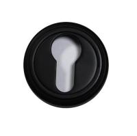 Накладка цилиндровая Круглая Vantage ET 03 BL (чёрный)