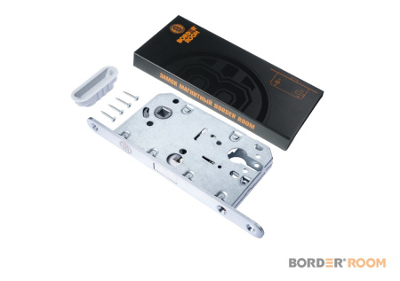 Замок магнитный  BORDER 81883 Матовый хром коробка