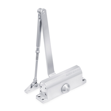 Доводчик NOTEDO DC-080-DA легкий характер (серебро)