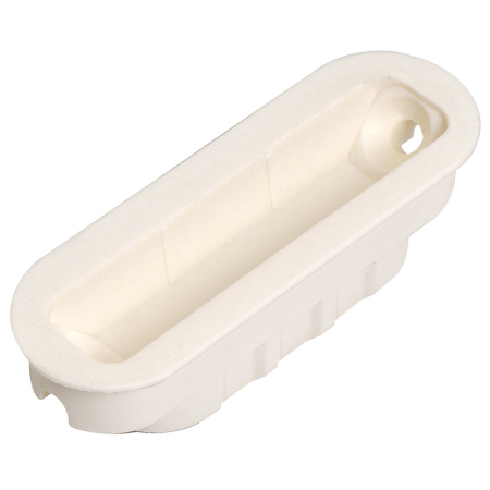 Планка ответная"AGB" POLARIS пластиковая Minimal B02402.05.91 ( белый )