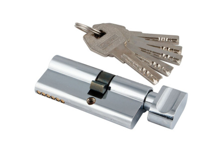 Цилиндровый механизм S-Locked Z-402-B-70(30T/40) хром,  к/вертушка (10/100)